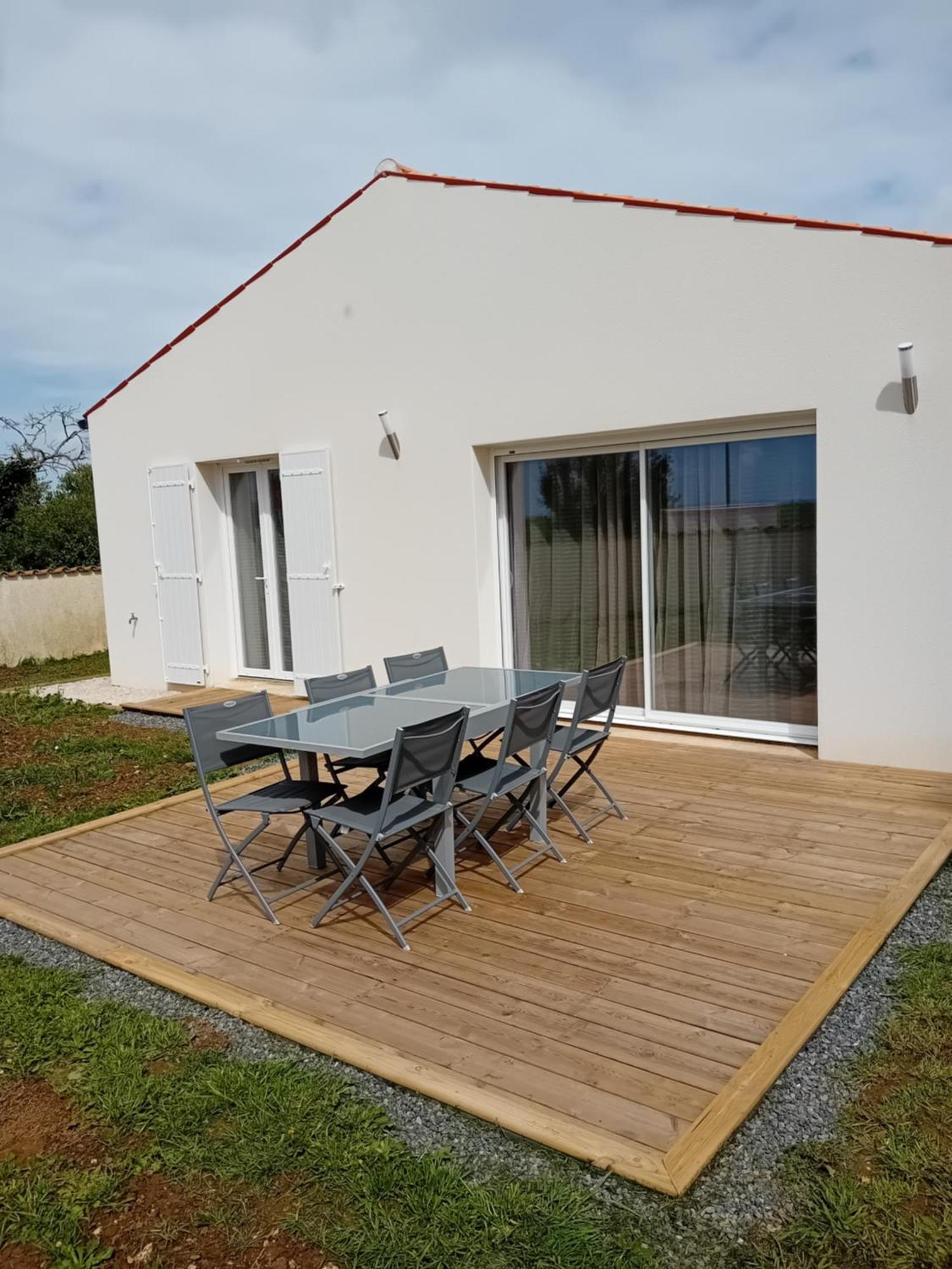 Nidbleu17 Maison Neuve 6 Personnes Ocean Et Campagne Le Port-des-Barques Buitenkant foto